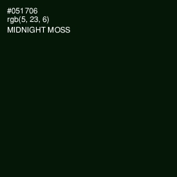 #051706 - Midnight Moss Color Image
